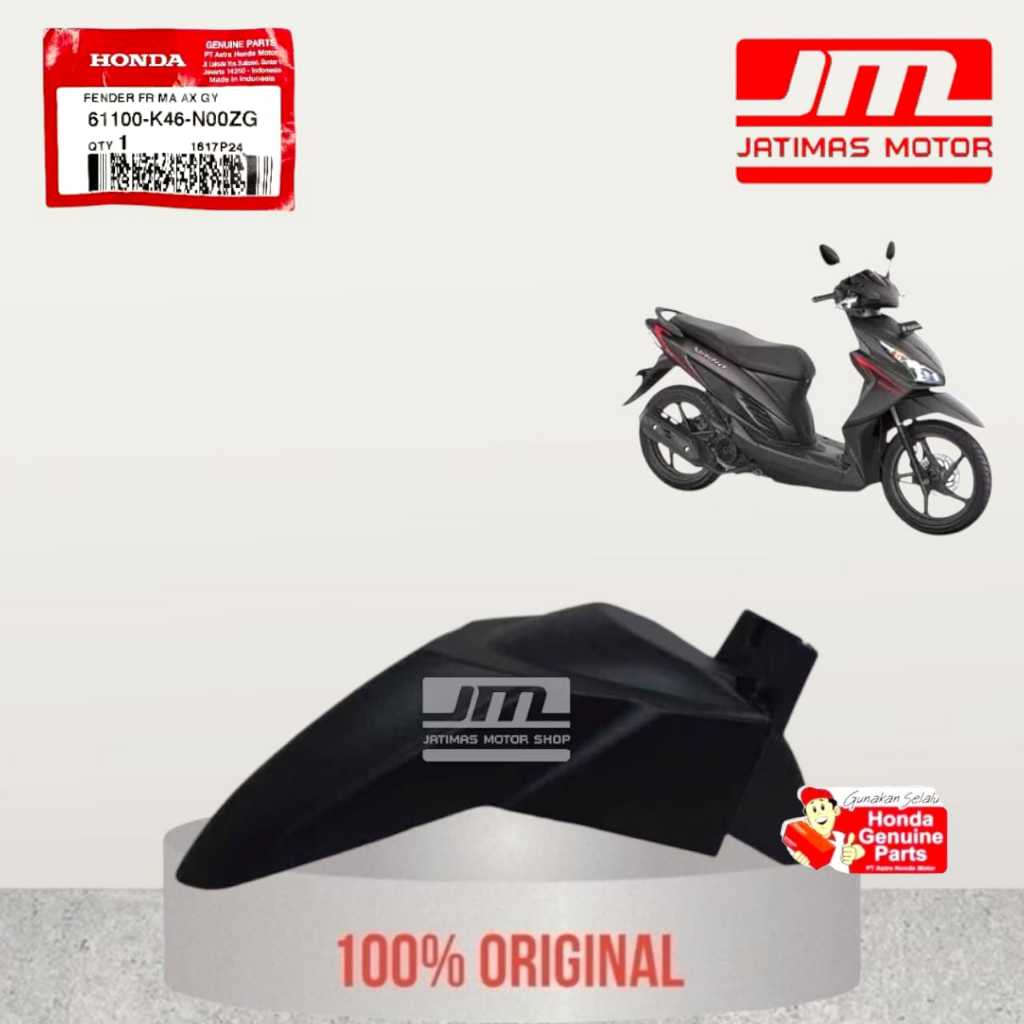 61100-K46-N00ZG Slebor Spakbor Depan Vario 110 eSP Abu abu