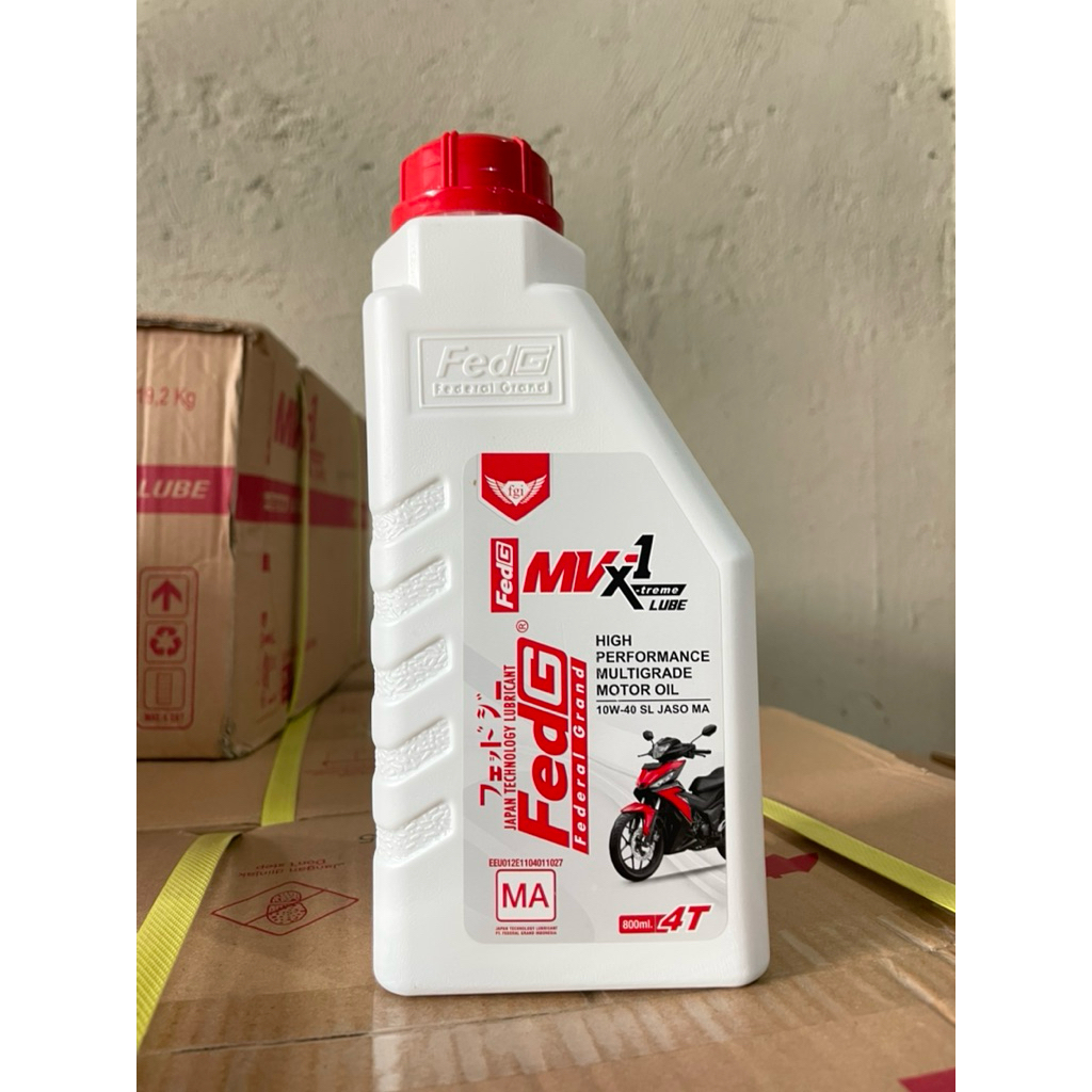 OLI MESIN FEDG MVX-1 10W-40 0,8 LITER