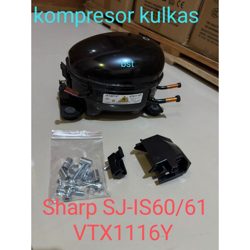 KOMPRESOR KULKAS SHARP 2PINTU INVERTER VTX1116Y