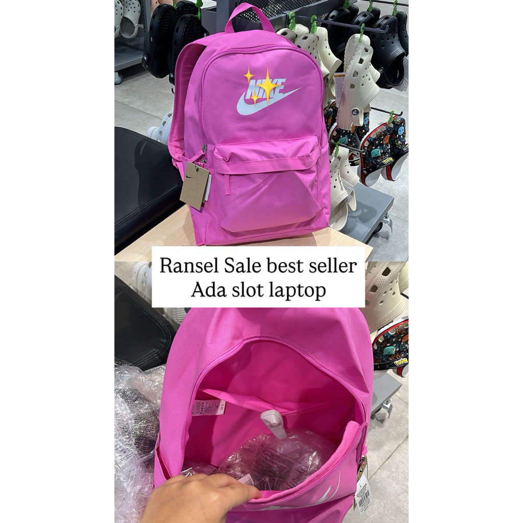 Tas Nike Pink Ransel Sale Muat Laptop