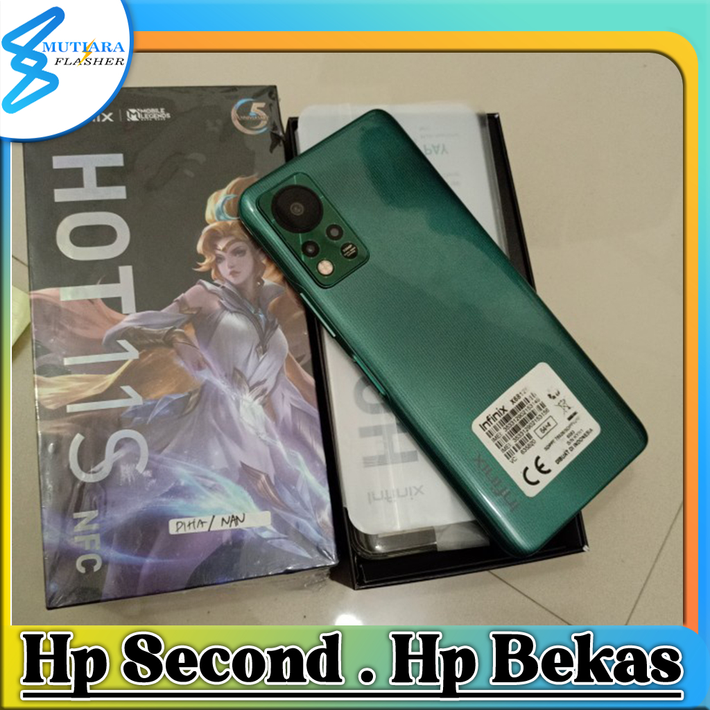 Infinix Hot 11s Ram 4/64GB | Ram 6/128GB Bekas Original Flasher Store