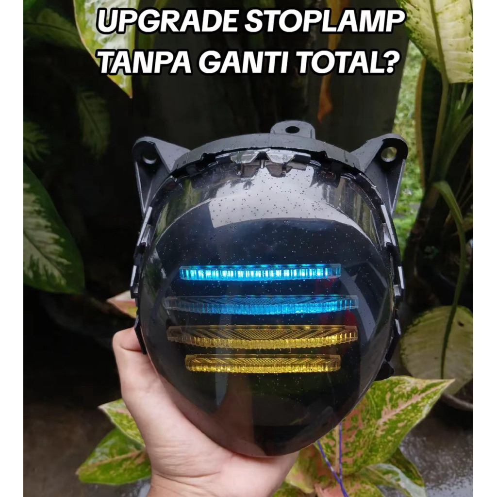 Stoplamp Slimframe  Lampu Belakng Scoopy Biled Scoopy Lampu Rgb Scoopy New Gen 5 2020-2024