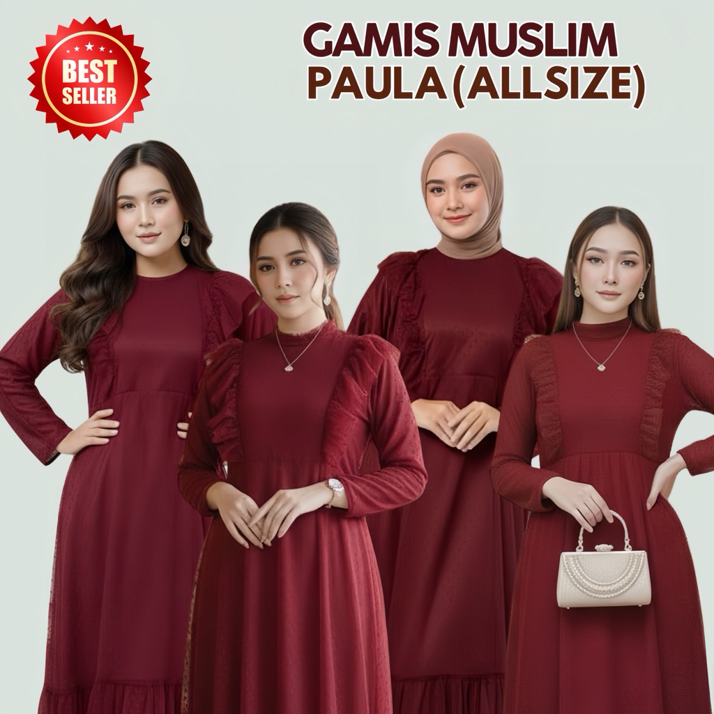 GAMIS REMAJA TERBARU KONDANGAN TILE MEWAH PAULA