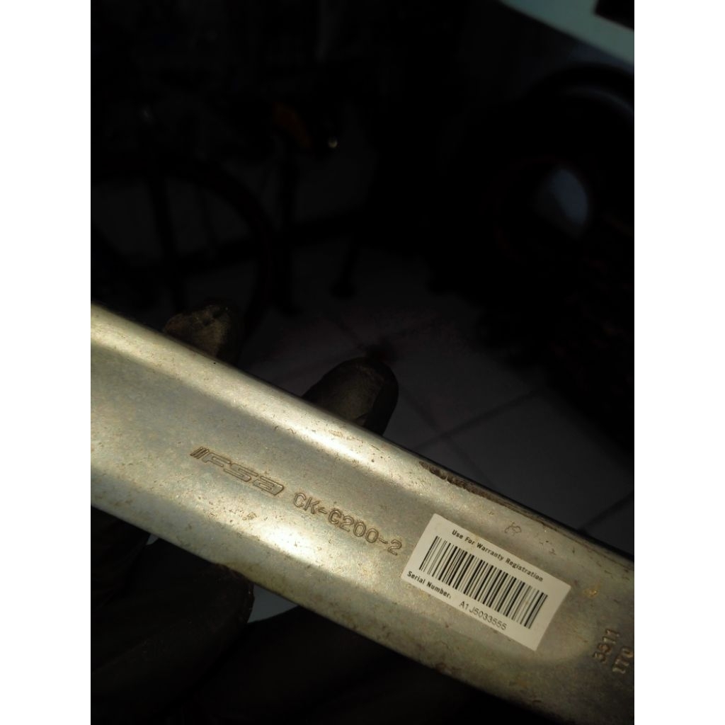 Crank FSA 53/39 model BB Kotak