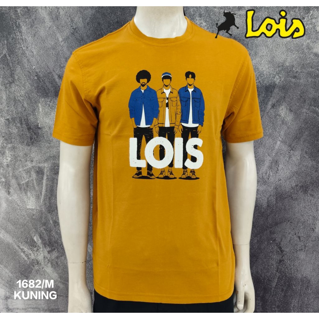 Kaos Lengan Pendek Cowok LOIS*