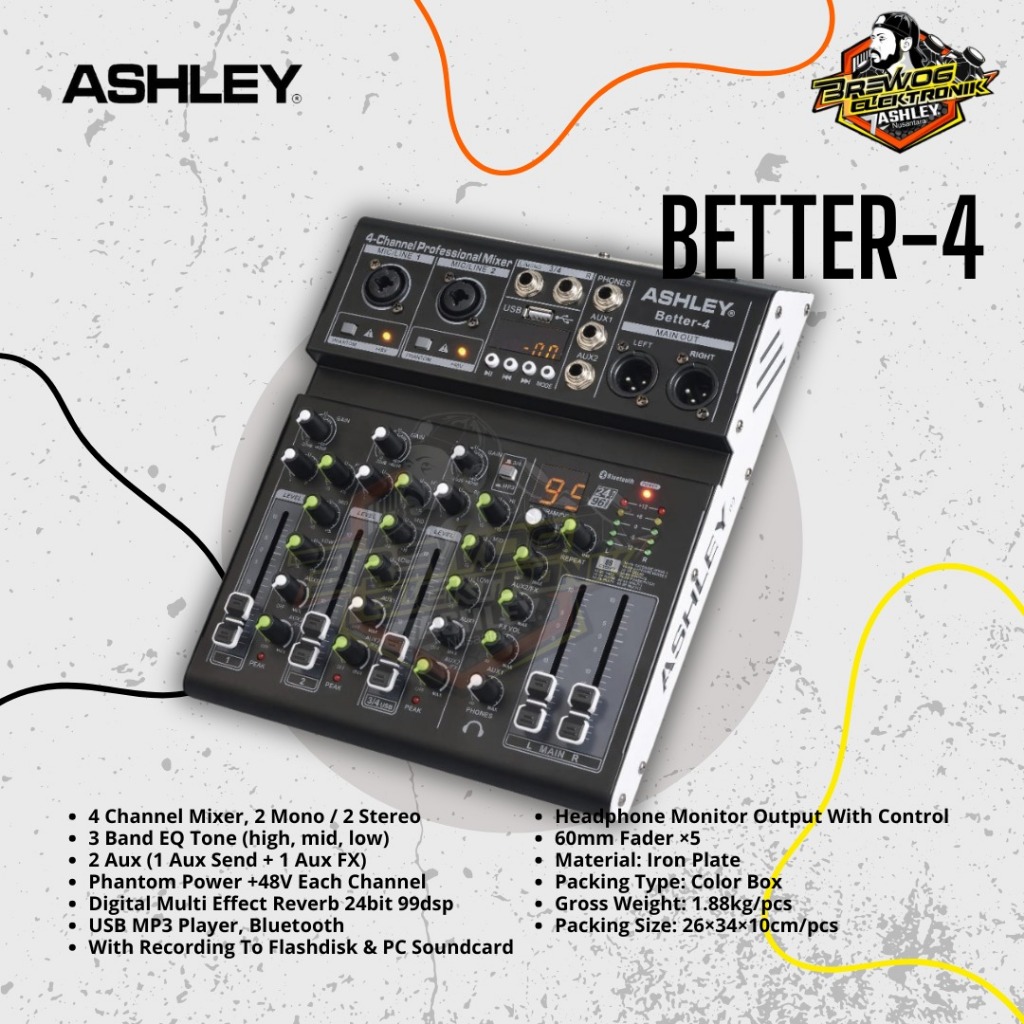 BETTER 4 MIXER ASHLEY