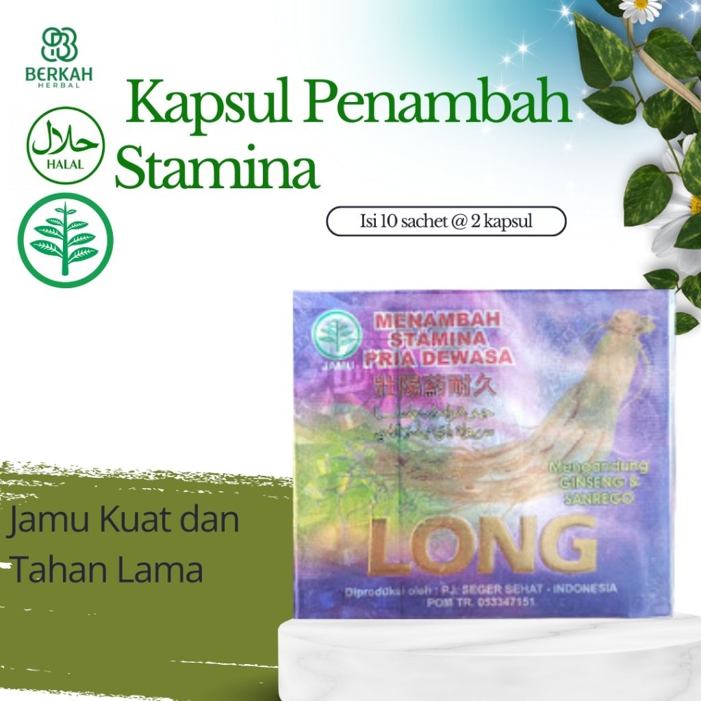 Long-Jamu untuk Stamina Pria Dewasa