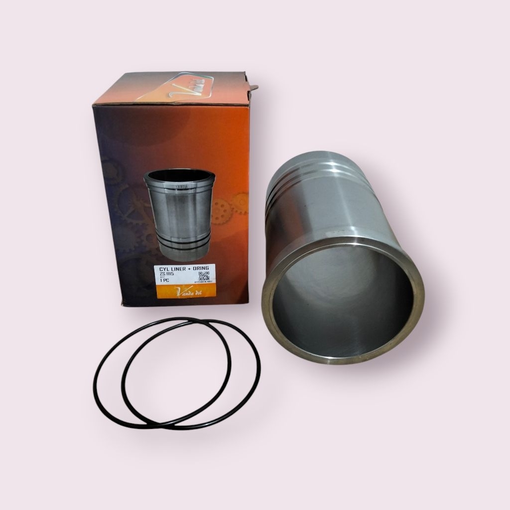 cylinder liner/ boring/poring+oring untuk mesin diesel Dongfeng 24pk