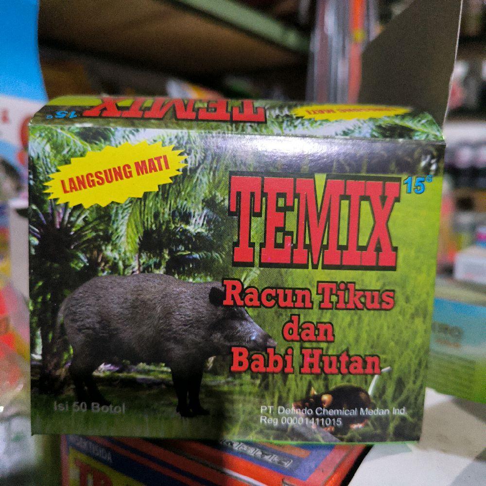 Temix Racun Tikus Babi Hutan Ampuh 15g original pt devindo