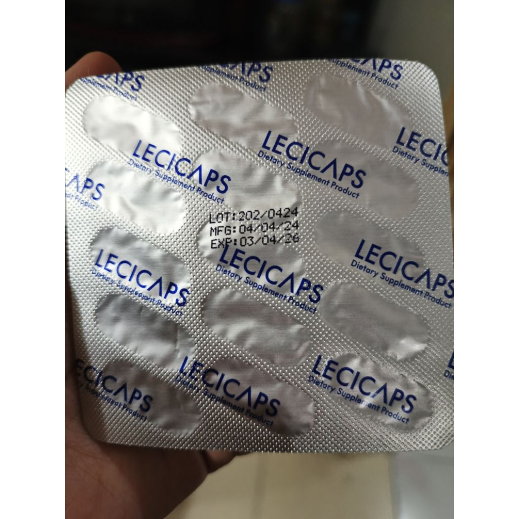 Lecicaps ASI Booster Pelancar ASI 15 Kapsul - Bahan Alami, Non GMO, Herbal