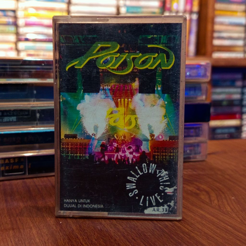 Kaset Pita Poison - Swallow This Live