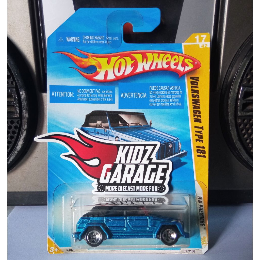 Hot Wheels Volkswagen Type 181 Varian Kaca Pink