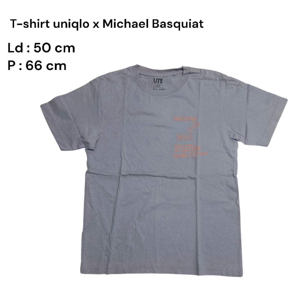 t-shirts Uniqlo x jean-michel Basquiat