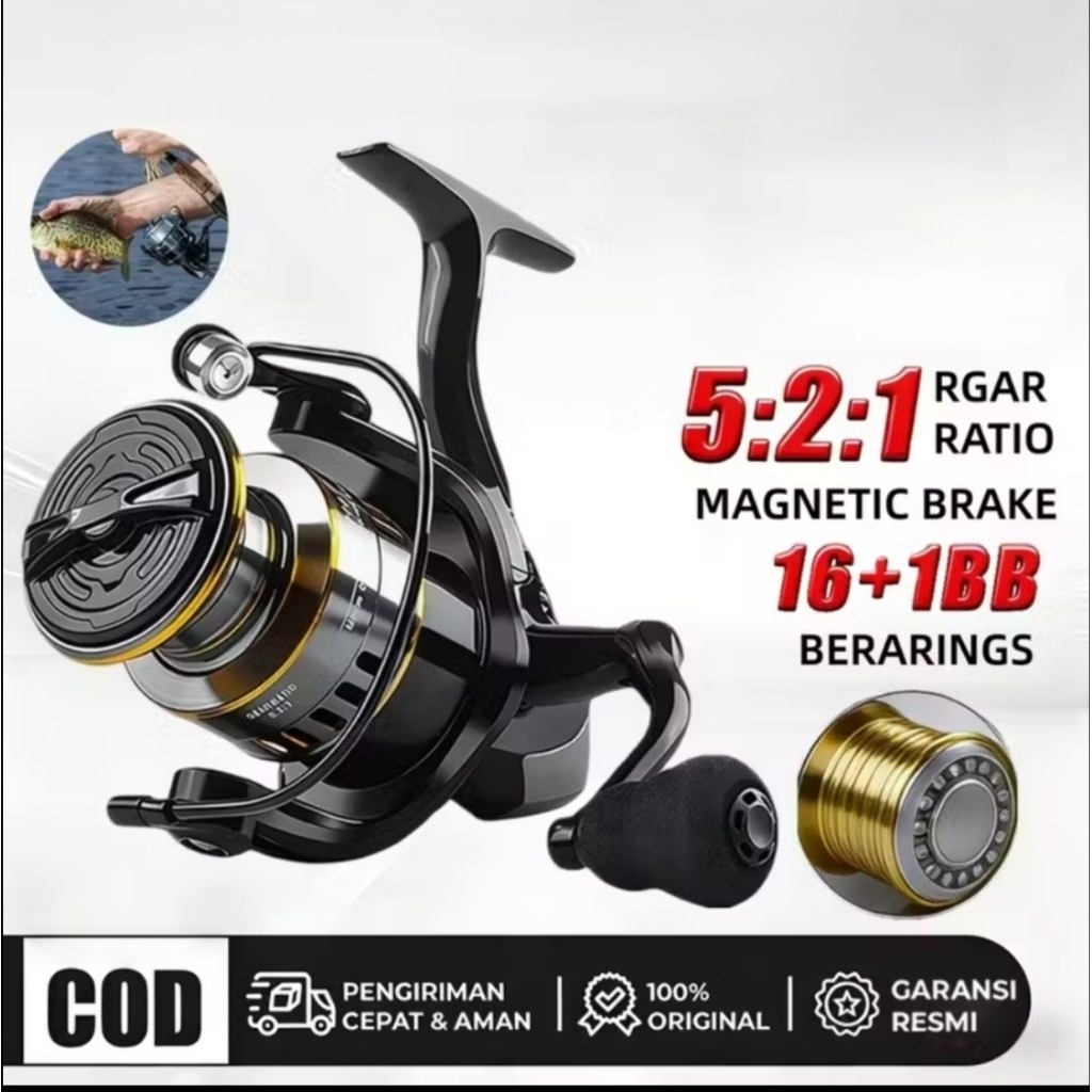 REEL UDANG SPINNING UK 500 METAL