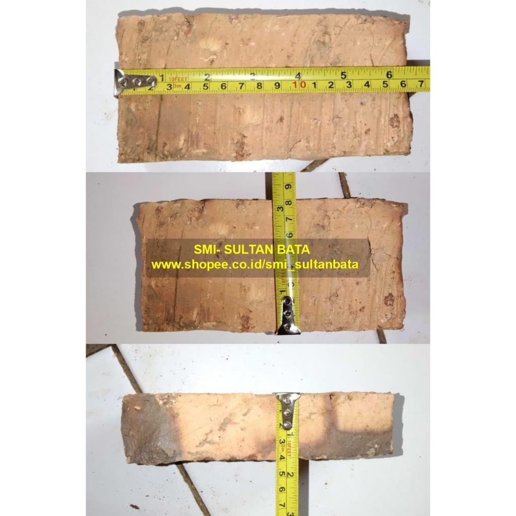 BATA MERAH PRESS KECIL STANDART  16 X 8 X 4 CM MURAH BERKUALITAS MINIMAL ORDER 10.000 PCS KHUSUS JAB