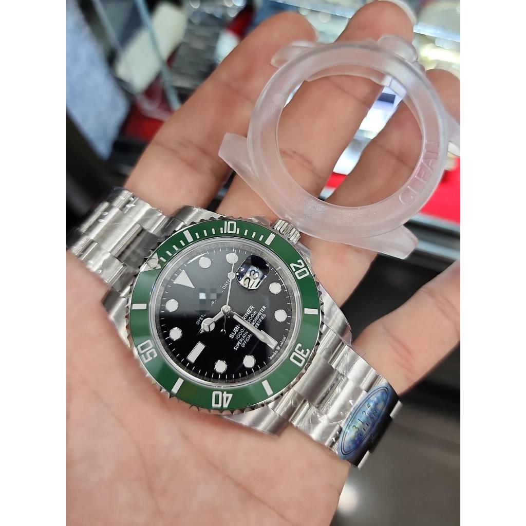 The Luxe Watch35 Jam Tangan Submariner Starbucks 126610LV 41MM Real Clean V3 SWISS 3135 Movement Aut