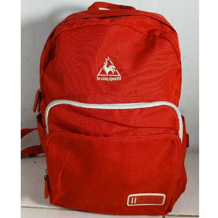 Tas Ransel Le Coq Sportif Merah – Sporty