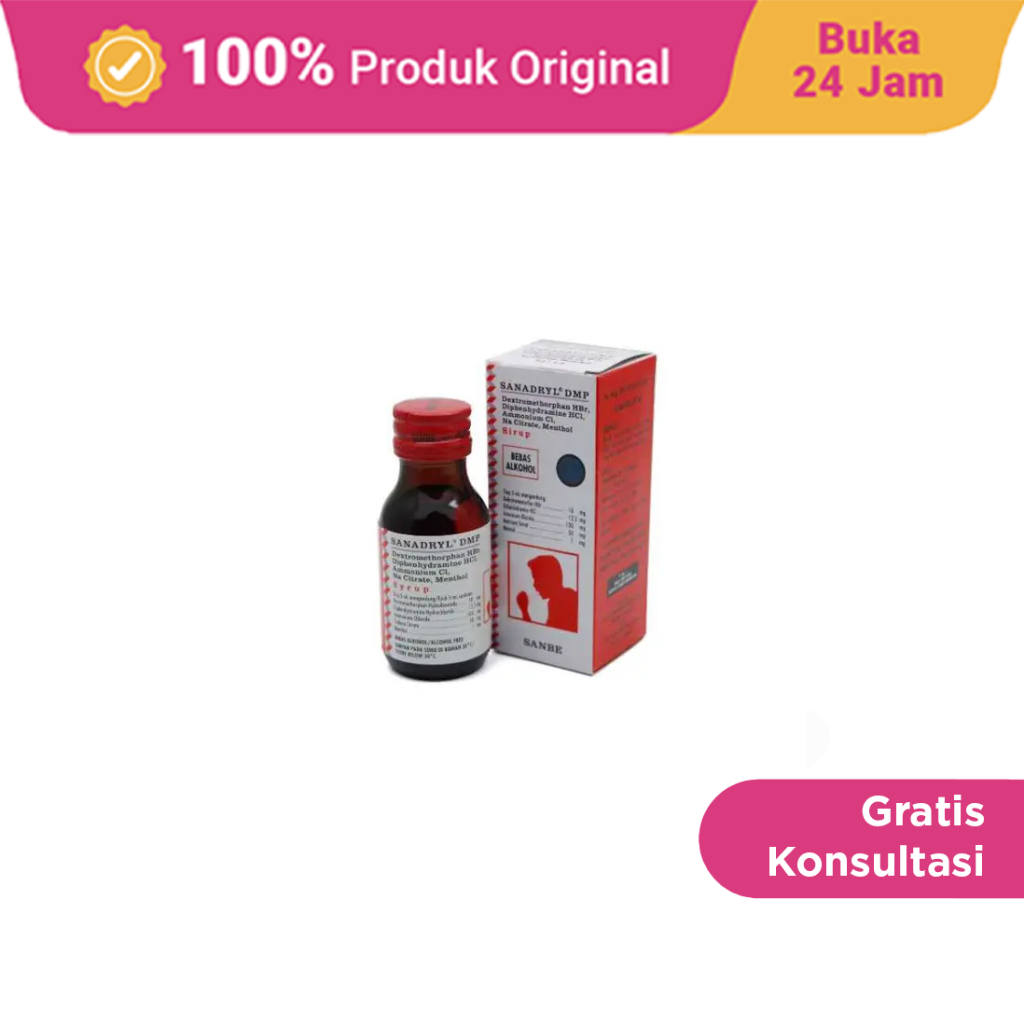 Sanadryl DMP Sirup 60 ml
