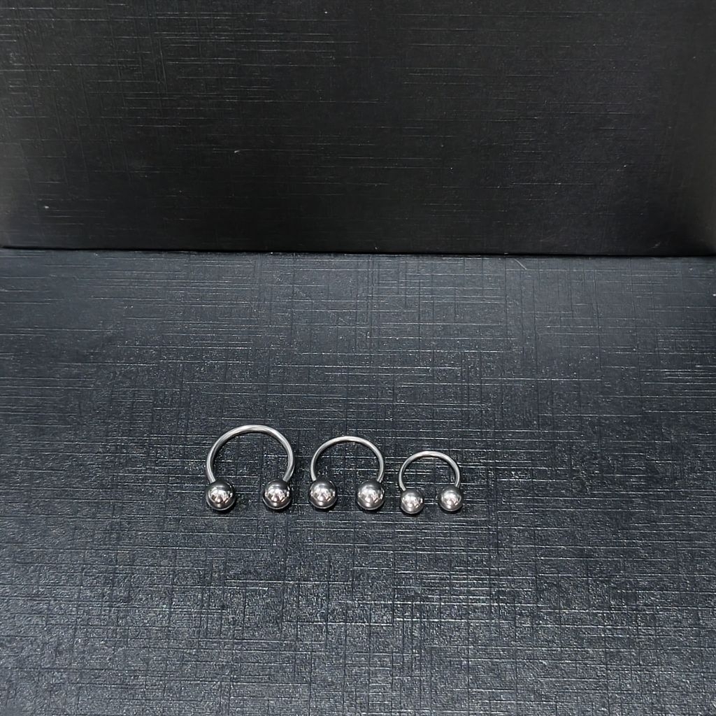ANTING SEPTUM TITANIUM / TINDIK HIDUNG TITANIUM / PIERCING SEPTUM TITANIUM / ANTING TELINGA / TINDIK