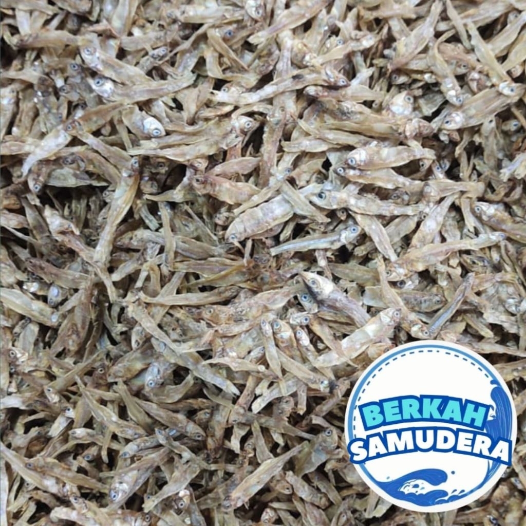 ikan asin teri tawar bunga/teri tawar kuning