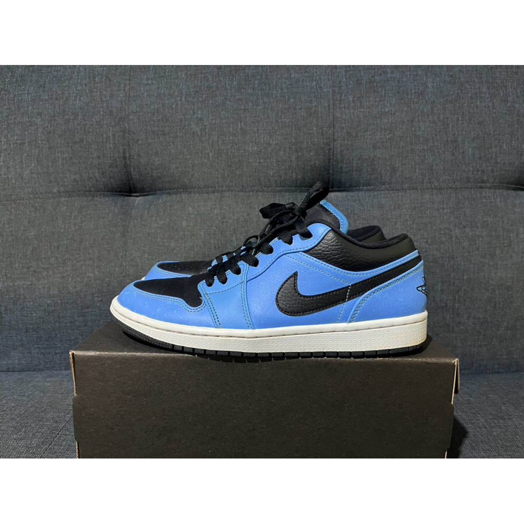 Sepatu Nike Air Jordan 1 Low University Blue