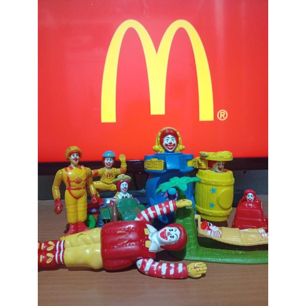 Ronald Mcdonald McD Happy Meal McDonalds Set 8