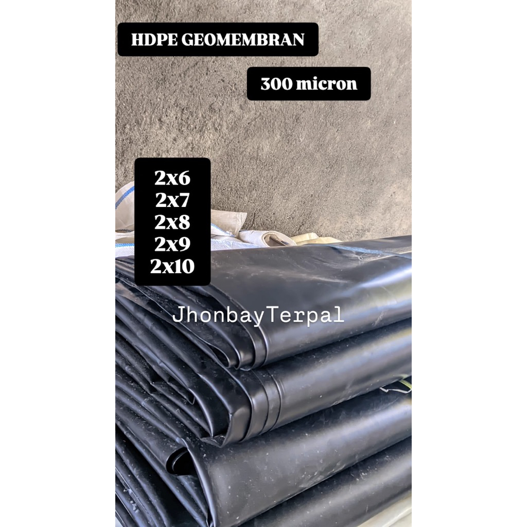 HDPE GEOMEMBRAN 300micron Lebar 2