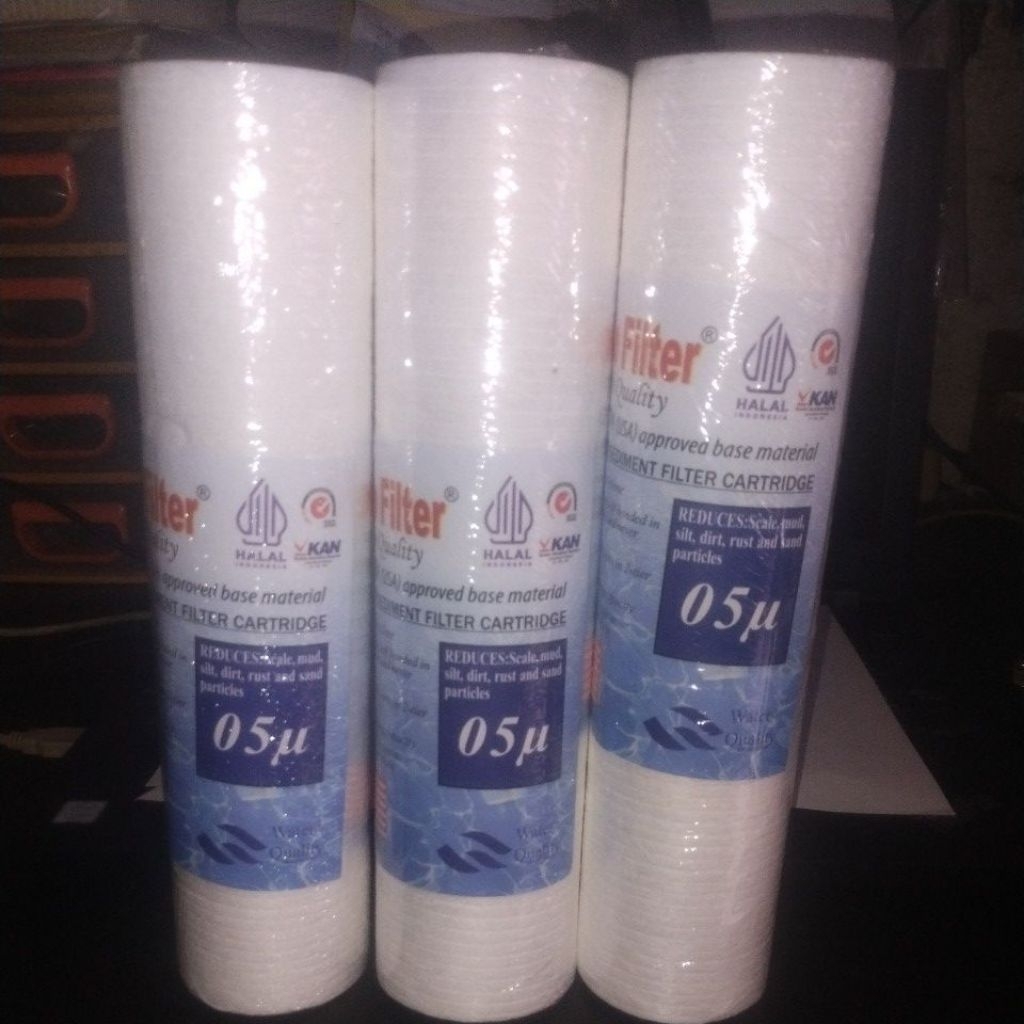 Nano Filter 05 Mikron 10in/Catridge Sediment Spun/Saringan Air