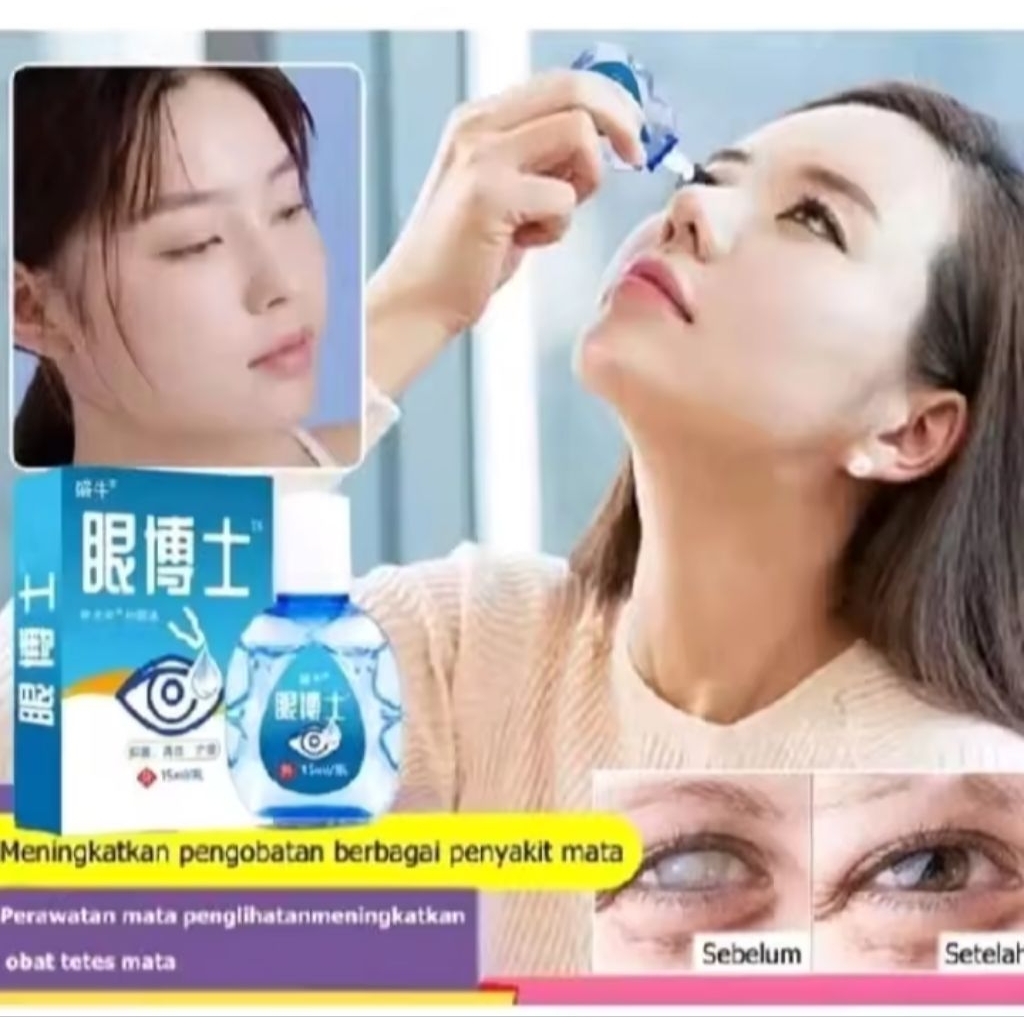 Tetes mata herbal jepang untuk katarak