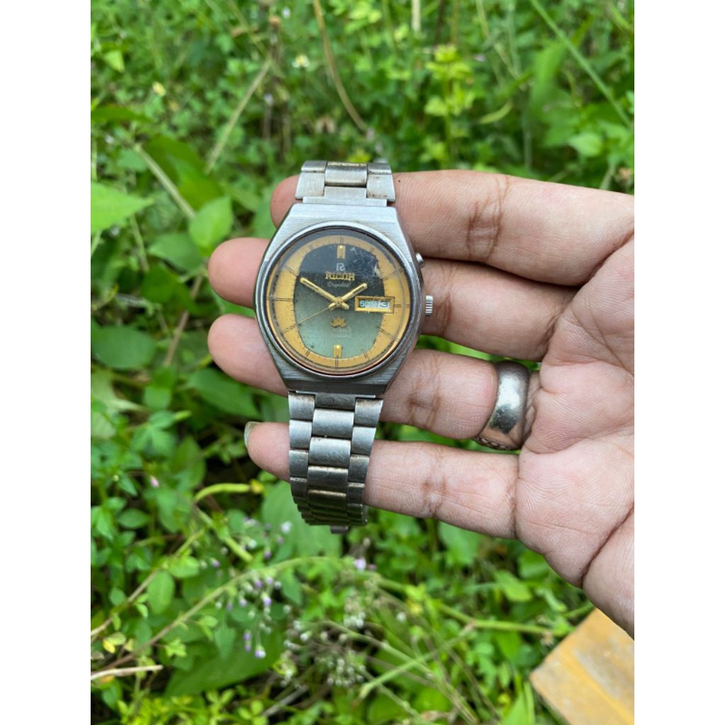 jam tangan vintage Ricoh Automatic