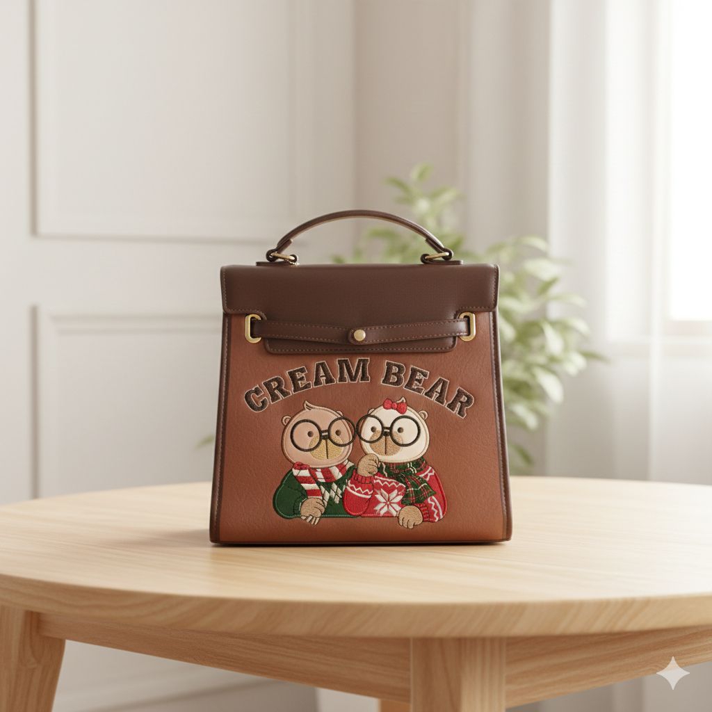 tas cream bear original