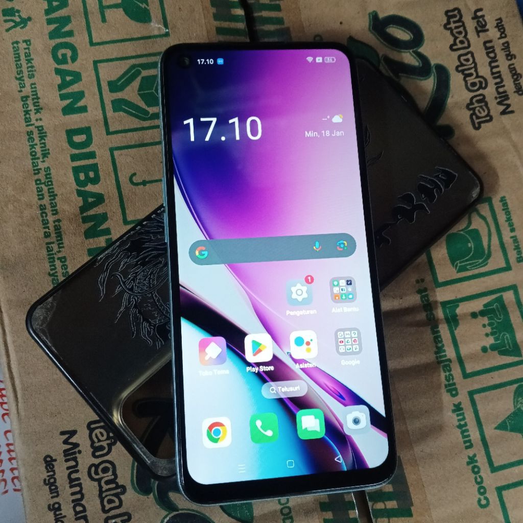 oppo a76 second 6/128 (baca deskripsi)