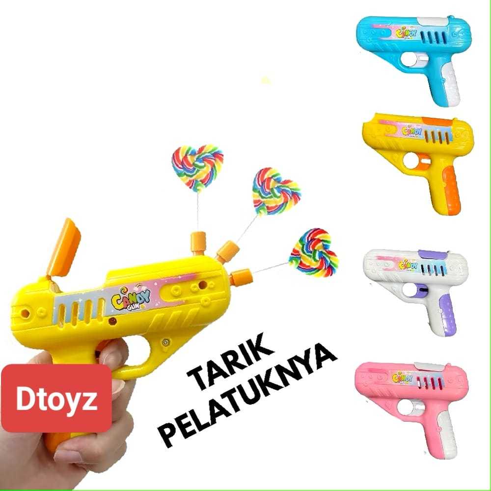 Dtoyz- Mainan Anak Candy Gun Pop Mainan Gun Permen