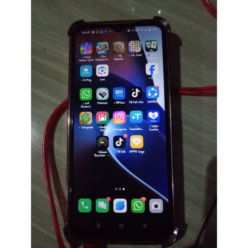 HP HANDPHONE OPPO TIPE A57S RAM 8+4/128 republish minus sinyal g ada wifi online
