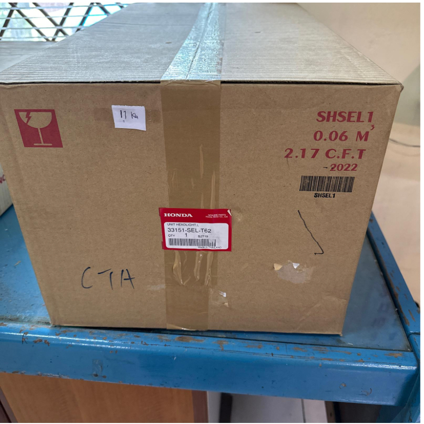 Honda Genuine 33151-SEL-T62 Riting Biru Head lamp KIRI GD8|06 City GD8 IDSI, City GD8 VTEC 2003-2007