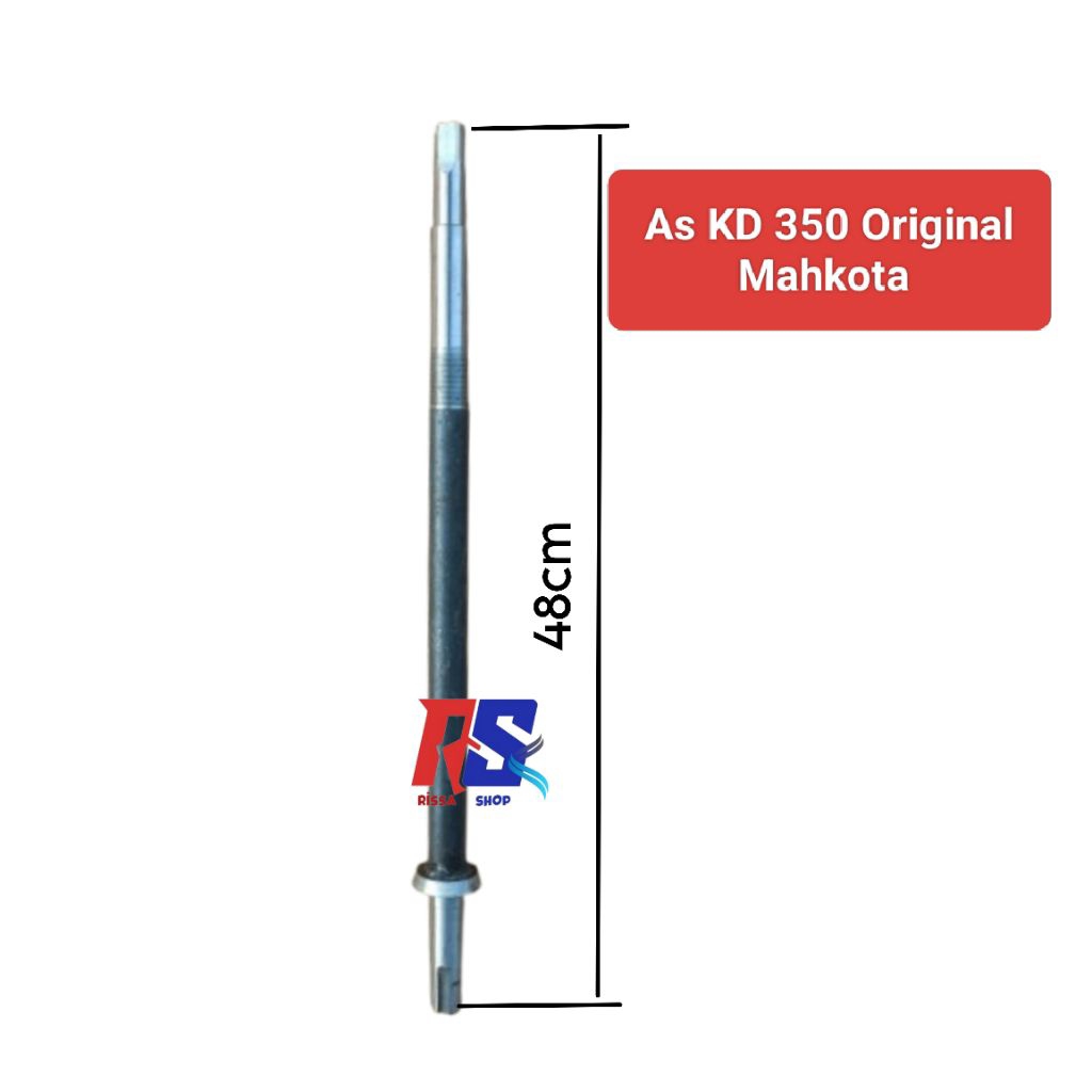 As Main Shaft For Rice KD 350/450 Original Mahkota