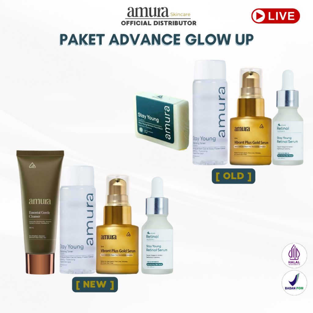 [LIVE] Amura Advance Glow Up - Perawatan Super Glowing Anti Kusam