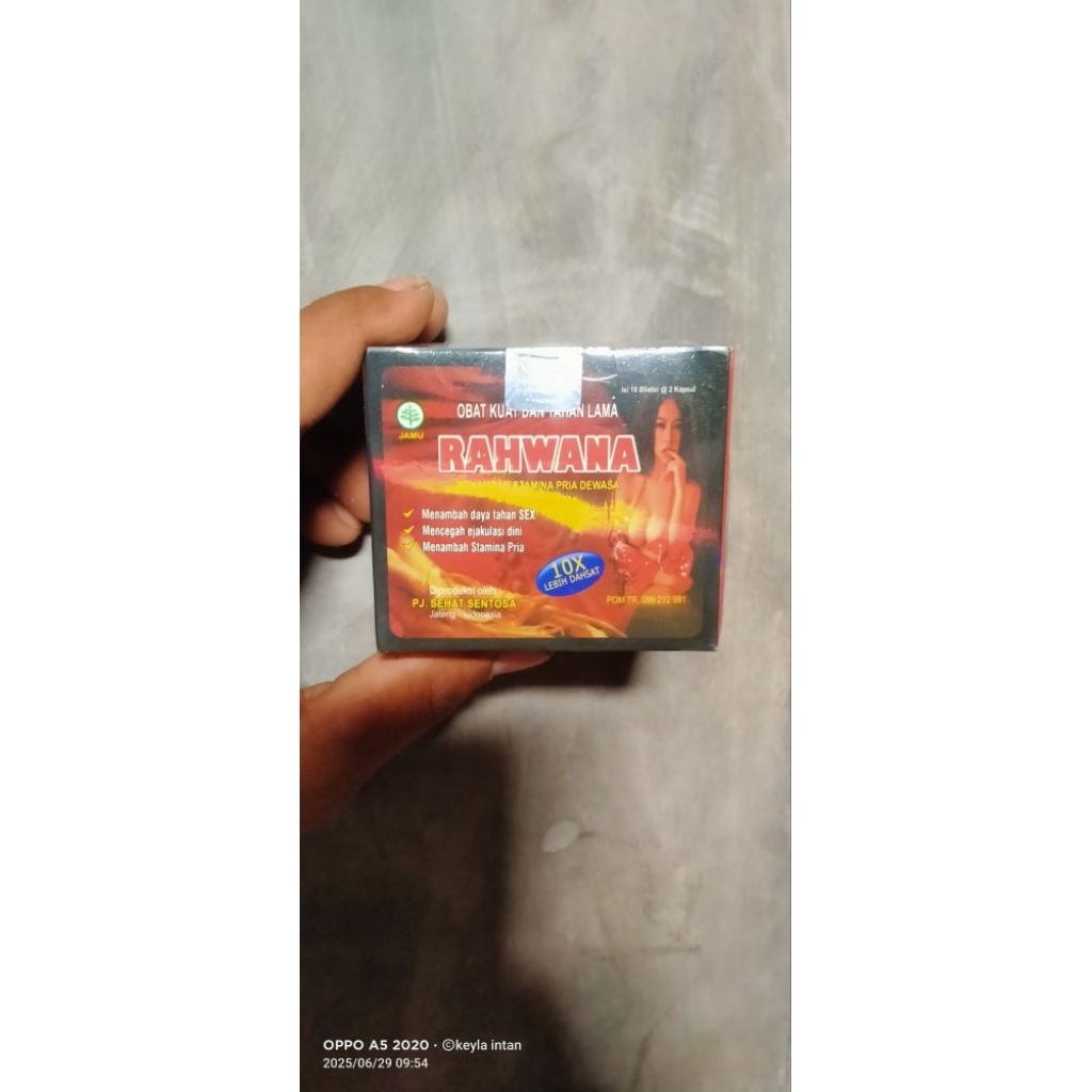 kapsul herbal Rahwana kuat dan tahan lama