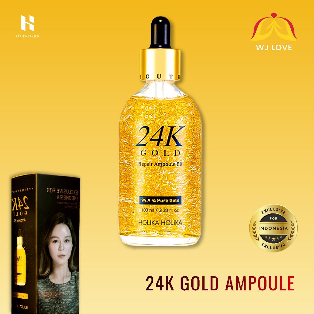[Holika Holika] NEW 24K Gold Ampoule ( Serum Wajah Emas)
