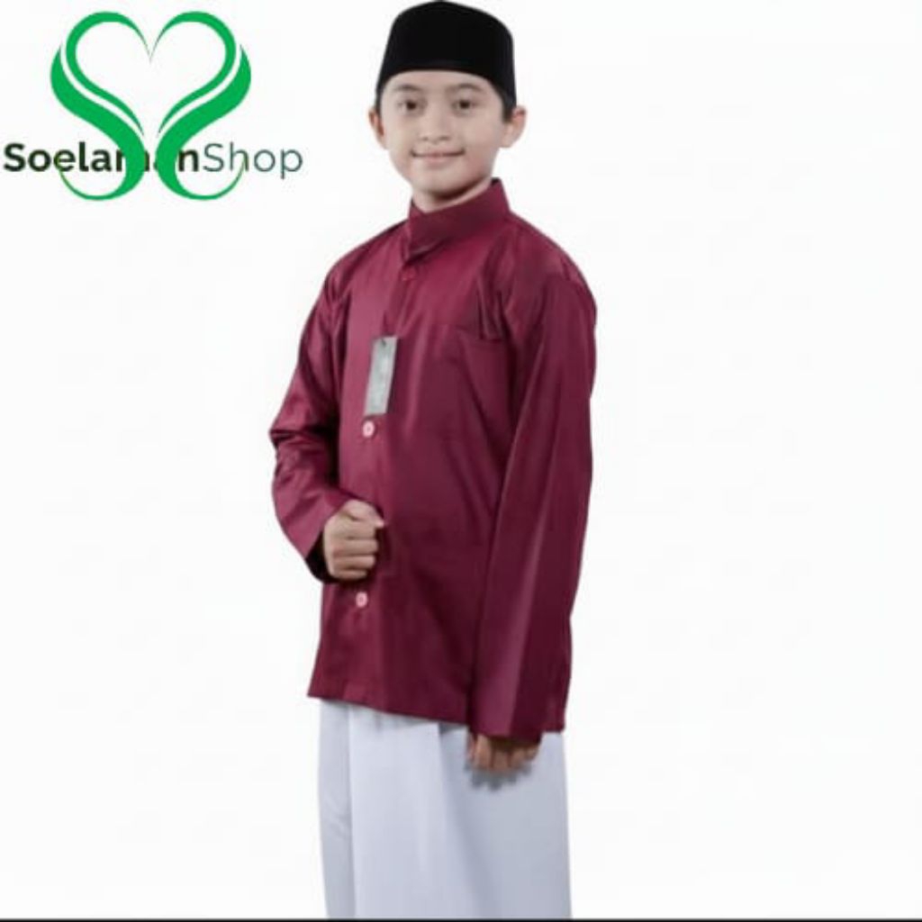 baju koko haibah anak