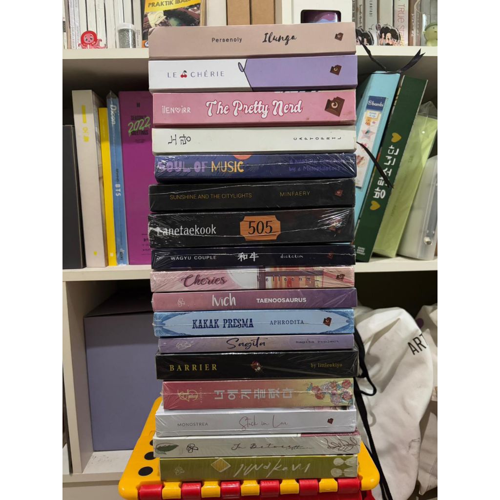 preloved fanbook taekook yoonmin namjin bts