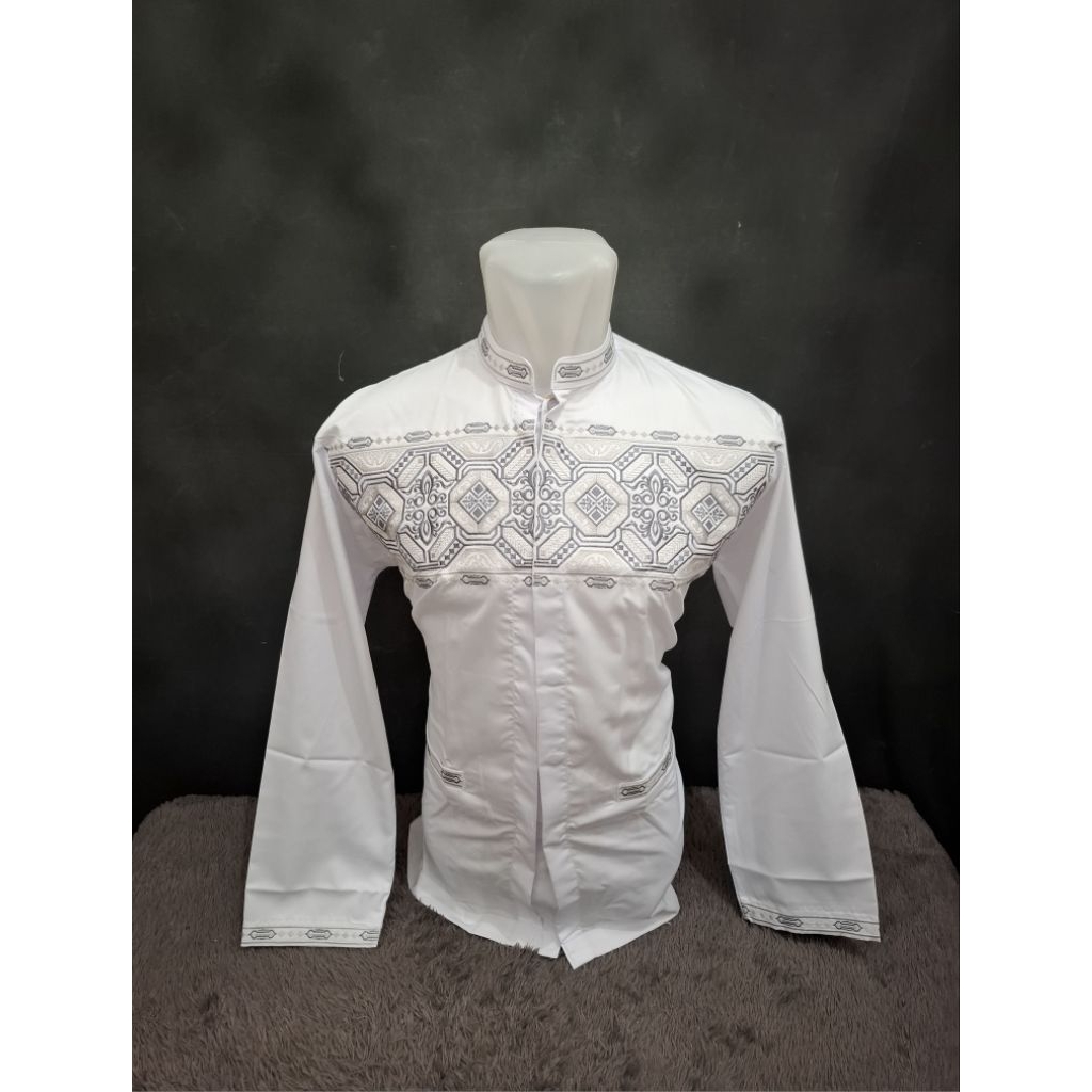 CREED - KOKO TAMER LENGAN PANJANG PUTIH