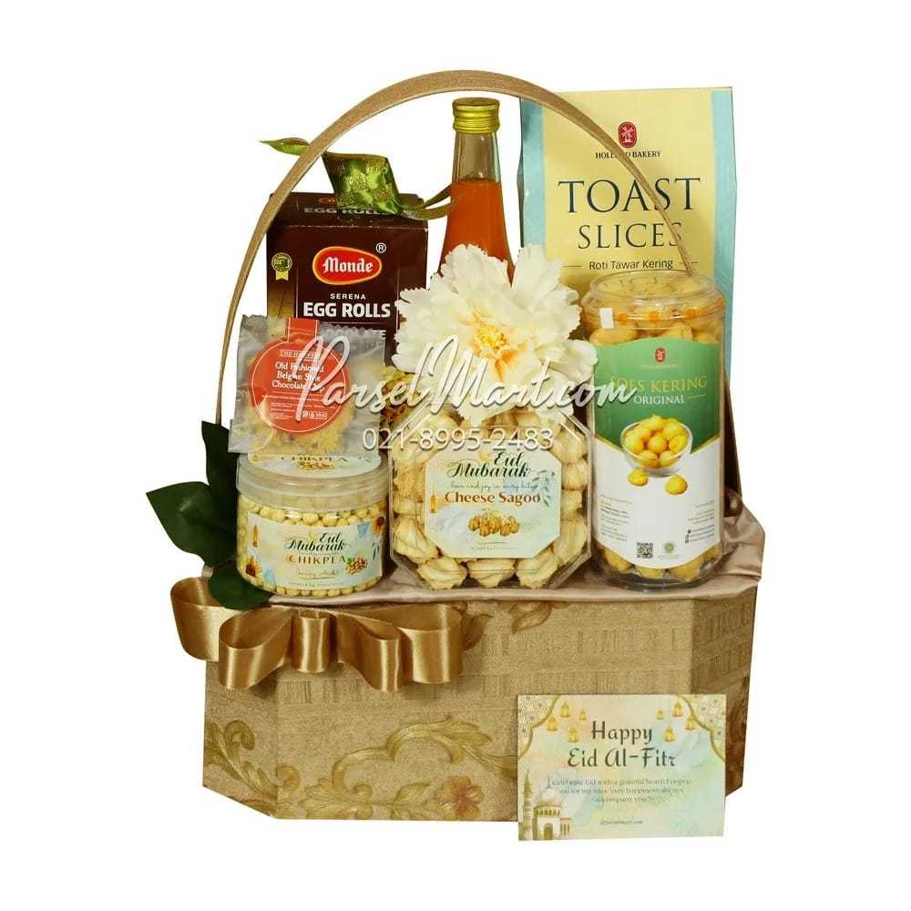 Hampers Lebaran Cookies Mewah- Hampers Lebaran Cookies Terbaru - Parcel Lebaran Cantik – Parcel Beka
