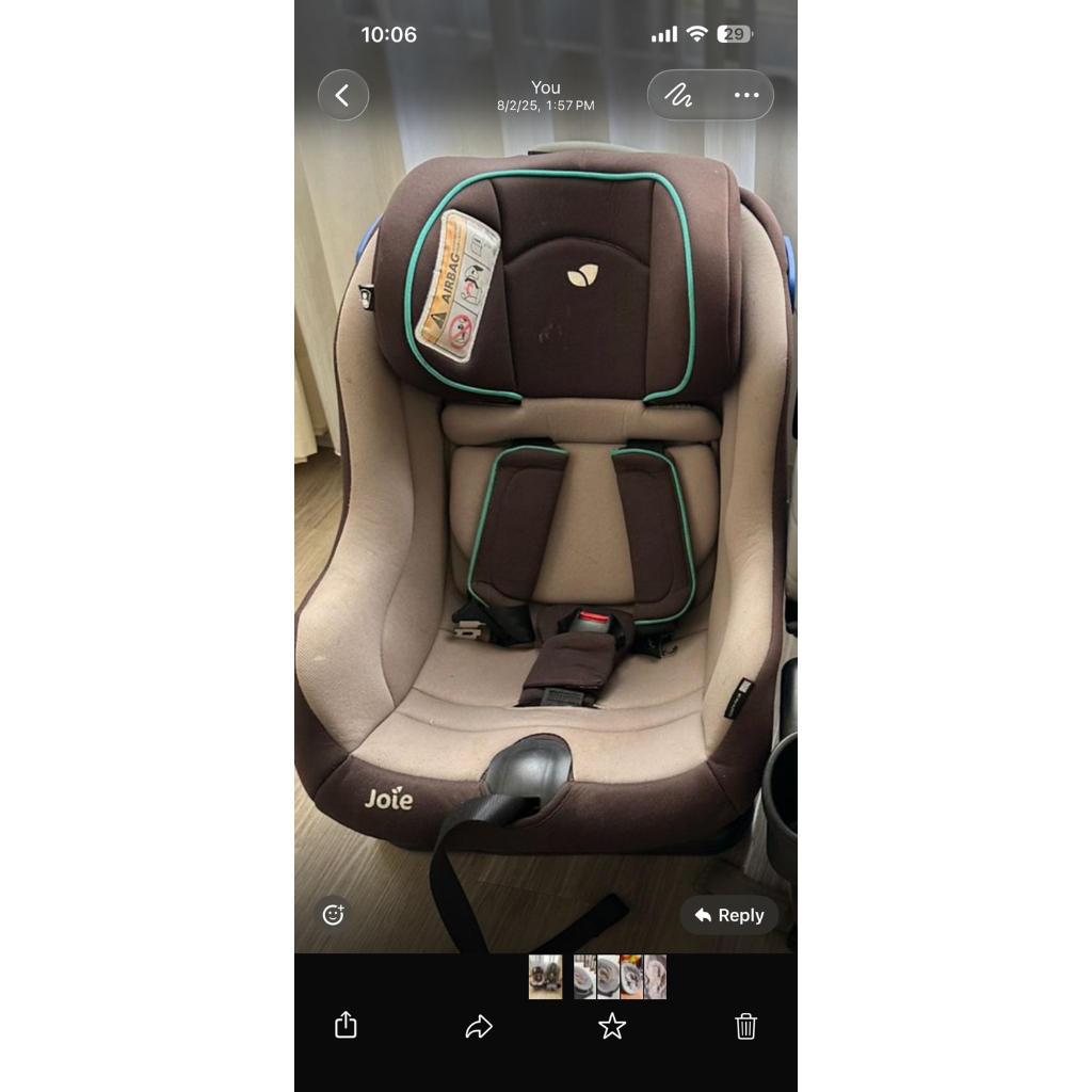 joei carseat used