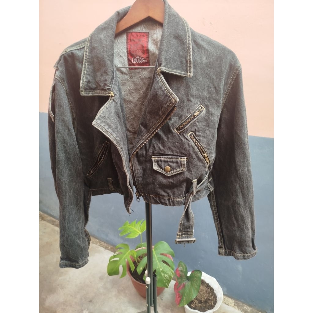 Preloved Jaket Jeans Wanita Lee Cooper