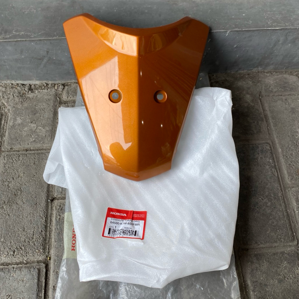 64500 KTM 850FMR COVER TAMENG DASI DEPAN SUPRA X125 GOLD LAMA ORIGINAL AHM NOS