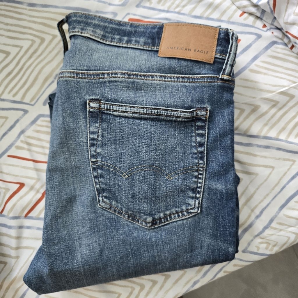 Celana jeans pria American Eagle Original size ukuran W 36 L 36 36x36 sevond bekas like new