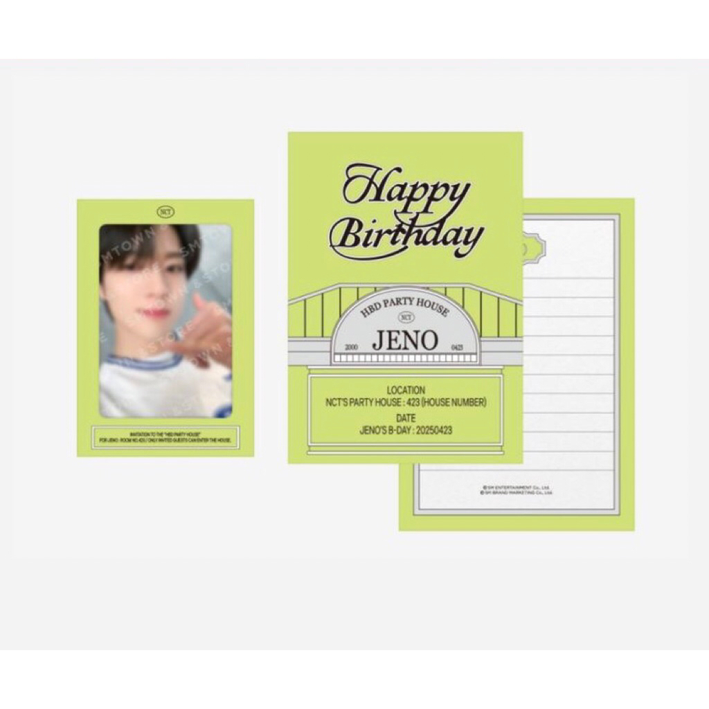 MD Jeno Party Card