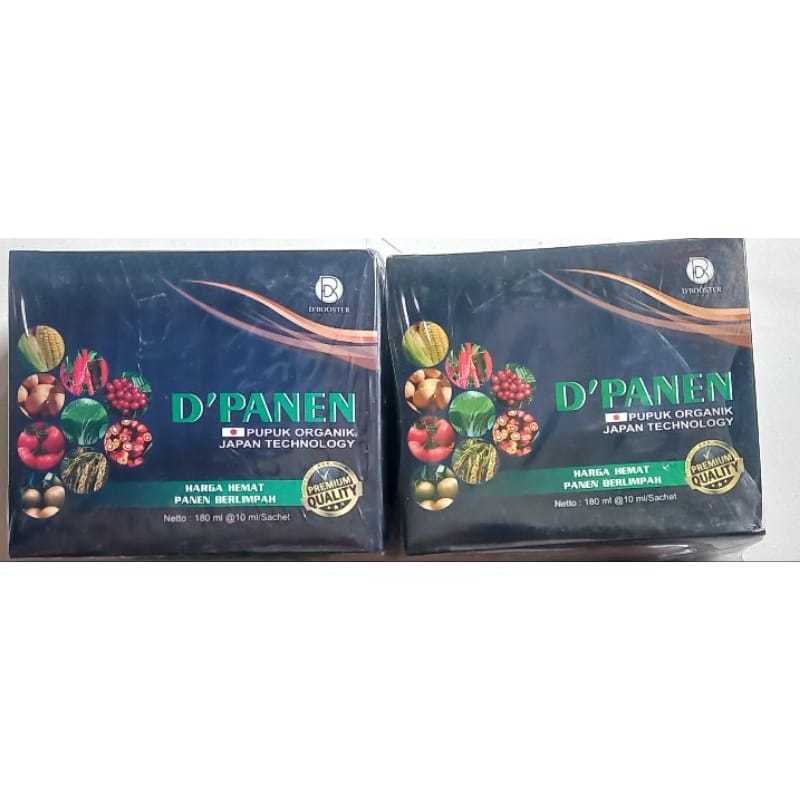 Promo 2 Box (36 sachet) Pupuk D'Panen Pupuk Organik Japan Technology Original D'booster