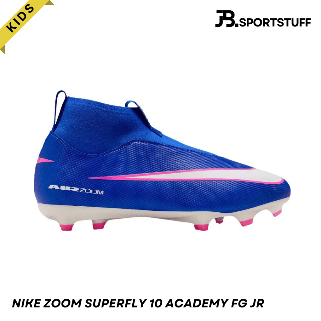 NIKE SEPATU BOLA ANAK ZOOM SUPERFLY 10 ACADEMY FG JR FQ8304 446 ORIGINAL 100% / SEPATU BOLA ANAK NIK